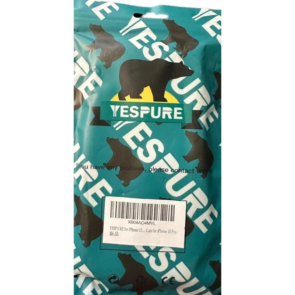 YESPURE iPhone 15 Pro Case Halloween‎ Print Protective Phone Cover